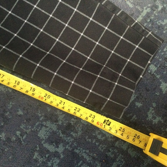 Old Navy Pixie Size 16 High Rise Ankle Black Pants Checked Secret  Slim Pockets - Picture 11 of 11